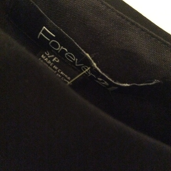 Forever 21  Stretch Cutout Bodycon Lil Black Dress - Picture 3 of 8